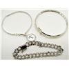 Image 2 : 3-LIKE NEW STERLING BRACELETS