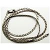 Image 1 : 24" STERLING SILVER NECKLACE