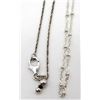 Image 1 : .950 ITALY MARCASITE NECKLACE