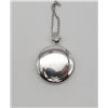 Image 2 : STERLING LOCKET NECKLACE "24TH" ENGRAVED