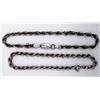 Image 1 : 2-ANTIQUE STERLING BRACELETS WITH BRAIDED