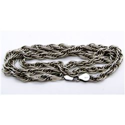 MENS ITALY STERLING NECKLACE/CHAIN