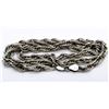 Image 1 : MENS ITALY STERLING NECKLACE/CHAIN