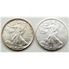 Image 1 : 1990 & 2010 AMERICAN SILVER EAGLE