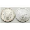 Image 2 : 1990 & 2010 AMERICAN SILVER EAGLE