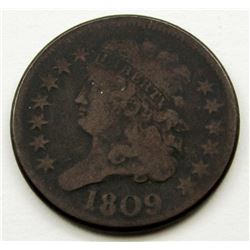 1809 CLASSIC HEAD HALF CENT