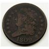 Image 1 : 1809 CLASSIC HEAD HALF CENT
