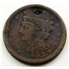 Image 1 : 1853 BRAIDED HAIR HALF CENT