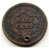 Image 2 : 1853 BRAIDED HAIR HALF CENT