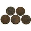 Image 1 : 5-TWO CENT PIECES