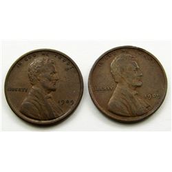 2-1909 VDB LINCOLN CENTS