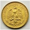 Image 2 : 1945 GOLD MEXICAN 2 PESO UNC