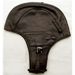 WWII GERMAN PILOT LEATHER FLIGHT HELMET