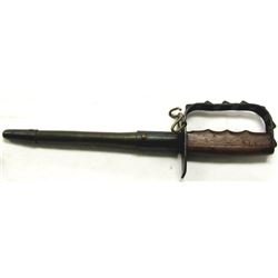 WWI US MODEL 1917 TRENCH KNIFE & SCABBARD BY LF&C