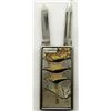 Image 2 : 4 VINTAGE MONEY CLIP POCKET KNIVES. 2