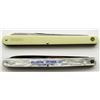 Image 1 : 2 VINTAGE ADVERTISING FRUIT KNIVES. TEEPAK BY