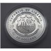 Image 2 : .999 SILVER $20 LIBERIA PROOF 2006