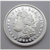Image 1 : 1 OZT .999 SILVER MORGAN DOLLAR STYLE