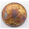 Image 2 : 1923 "RAINBOW" PEACE DOLLAR UNC