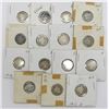 Image 1 : BARBER DIME LOT of 15 COINS