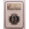Image 1 : 1963 FRANKLIN HALF NGC PF67