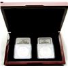 Image 2 : 1999 & 2000 AMERICAN SILVER EAGLE