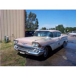 1958 CHEVROLET BELAIR, 4DR SEDAN, ORIGINAL, 283, 2BBL,A