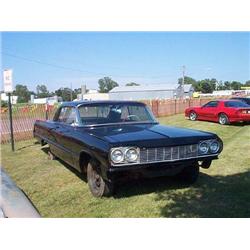 1964 CHEVROLET IMPALA SS, BLACK, 2DR HT, ORIGINAL, 3SPD