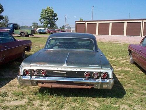 1964 Chevrolet Impala Ss Black Green Color Has A Red