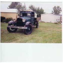 1928 FORD AR TRUCK, WITH FLATBED, NICE TRUCK! WHAT A TR