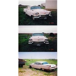 1956 CADILLAC 4DR HT, ORIGINAL PINK CADDY, SEDAN DEVILL