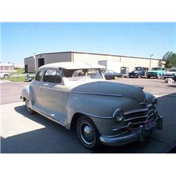 1947 PLYMOUTH COUPE, RUNS AND DRIVES, BEEN IN STORAGE, 