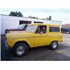 Image 3 : 1976 FORD BRONCO, YELLOW, REALY SHARP, RUNS AND DRIVES,