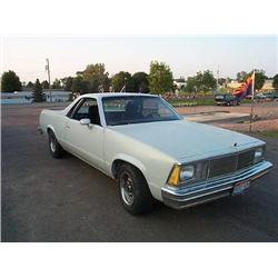 1980 CHEVROLET EL CAMINO RARE 3SPD FLOOR SHIFT