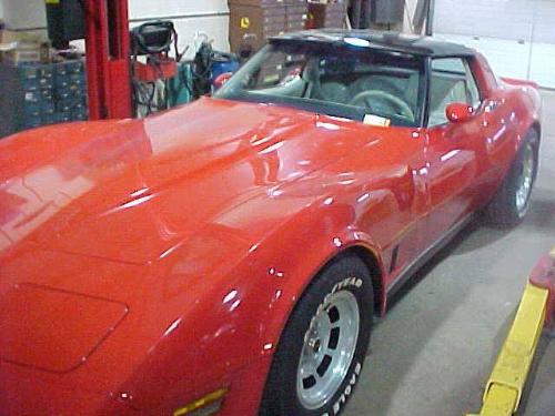 1980 Chevrolet Corvette Red Factory 4 Spd L 82 350 M
