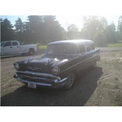 1957 CHEVROLET BELAIR 4DR WAGON
