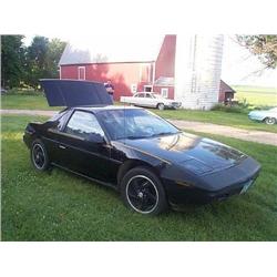 1984 PONTIAC FIERO 162AE37R5EP316492, 85,869 MILES, 380