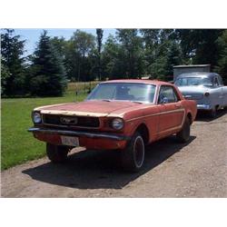 1966 FORD MUSTANG, V-8, 3SPD, 6F07C112315, HAS RUST, CO