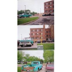 1963 FORD F100, LOW MILES, REBUILT 292 V-8, CUSTOM CAB,