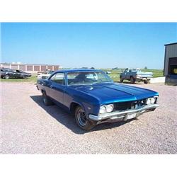 1966 CHEVROLET IMPALA 2DR HT, BLUE, OLDER RESTORE, 1643