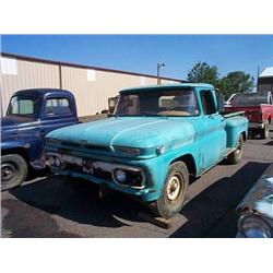 GMC STEPSIDE PICKUP, STICK SHIFT, COMPLETE UNIT, 