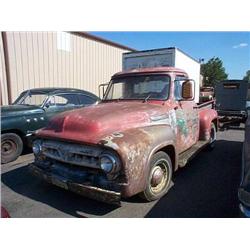 1953 FORD F-100 PICKUP, STEPSIDE SHORTBOX, WOOD I