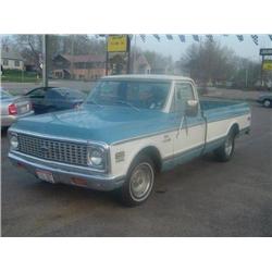 1971 CHEVY CHEYENNE, 1/2 TON, 2WD, CE141S608626, 14