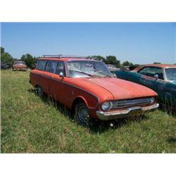 FORD FALCON WAGON, RED, 4DR
