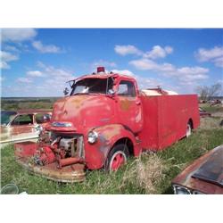 1950 CHEVROLET STUBNOSE FIRETRUCK