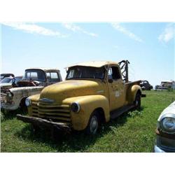 1940'S CHEVROLET TOWTRUCK-WRECKER! COOOL!