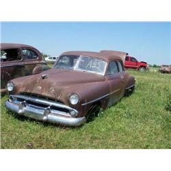 1950 DODGE 2DR POST, COMPLETE, INTERIOR BAD, HAS 