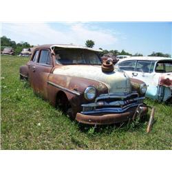 1950 PLYMOUTH 4DR SPECIAL DELUX, WITH VISOR, AND 