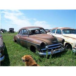 1949 CHEVROLET 4DR, INTERIOR BAD, COMPLETE, HAS D
