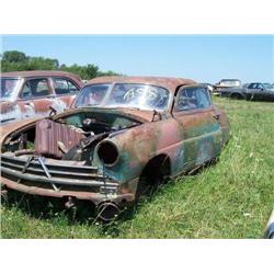 1950 HUDSON, HAS DAMGE, INTERIOR BAD, NO MTR OR T